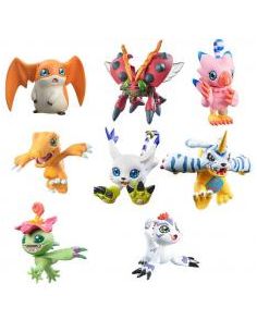 Pack 8 figuras megahouse digimon adventure digicolle! series mix special edition gift set
