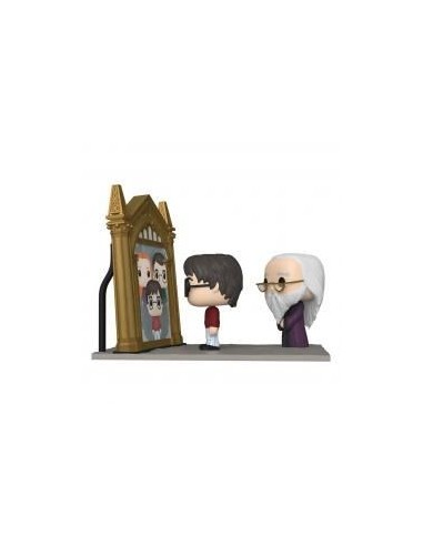 Funko pop moment harry potter espeo de oesed harry & dumbledore 63144