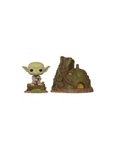 Funko pop deluxe star wars empire strikes back cabaña de yoda 40th aniversario 46765