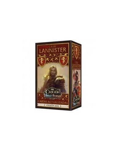 Juego de mesa cancion de hielo y fuego: pack de faccion lannister pegi 14