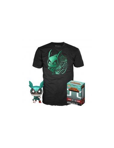 Pop & tee my hero academia deku funko + camiseta talla m