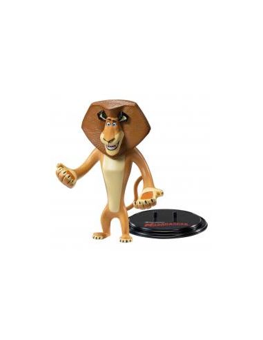 Figura the noble collection bendyfigs cine madagascar alex flexible