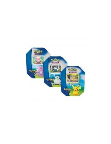 Juego de cartas pokemon tcg go v gift tin aleatorio inglés