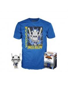 Pop & tee my hero academia tenya iida ingenium (full mech suit) funko + camiseta talla aleatoria