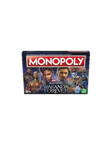 Juego de mesa monopoly black panther