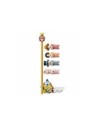 Figura banpresto one piece world collectable figure - carp streamer -  6cm 1 unidad aleatoria