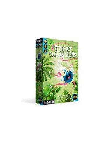 Juego de mesa para niños sticky chameleons en español