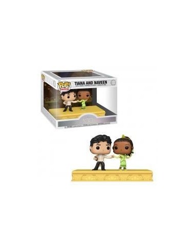 Funko pop moment pack de 2 disney 100 aniversario tiana & naveen 67976