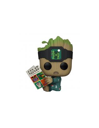 Funko pop marvel guardianes de la galaxia groot en pijama con libro 70651