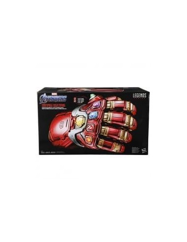 Replica marvel guantelete del infinito iron man power con las gemas del infinito legends series