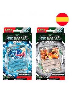 Juego de cartas pokemon tcg october ex battle deck 1 unidad español
