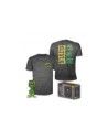 Pop & tee jurassic park clever raptor  funko + camiseta talla l