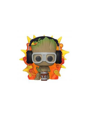 Funko pop marvel guardianes de la galaxia groot con detonador 70653