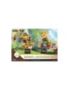 Set de 2 figuras beast kingdom dstage league of legends beemo y bzzziggs