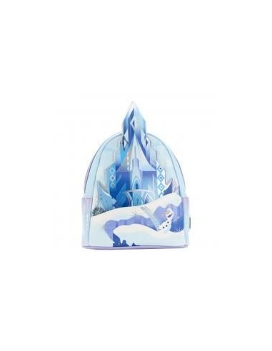 Mini mochila loungefly disney frozen castillo de elsa