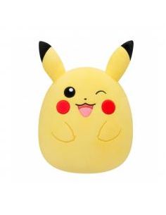 Peluche squishmallows pokemon pikachu 25 cm
