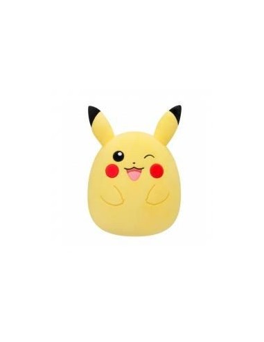 Peluche squishmallows pokemon pikachu 25 cm