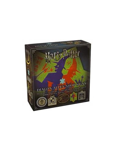 Puzzle the noble collection harry potter callejon diagon simbolos & logos tiendas 1000 piezas