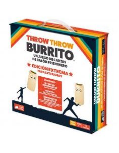 Juego de mesa throw throw burrito edicion extrema para exteriores pegi 7