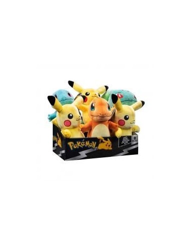 Peluche pokemon terciopelo surtido aleatorio 21 cm