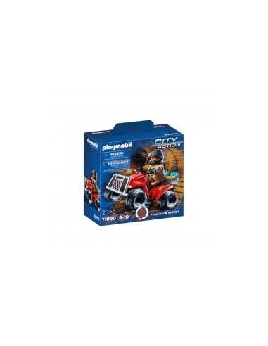 Playmobil bomberos -  speed quad