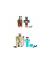 Pack 2 figuras mattel minecraft surtido aleatorio