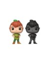 Pack de 2 funko pops disney peter pan con sombra