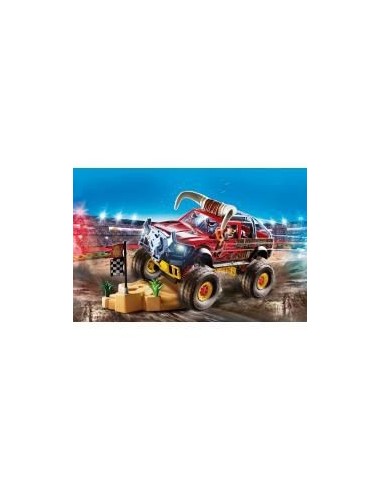 Playmobil stuntshow monster truck horned