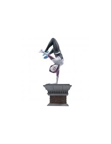 Figura diamond collection gallery marvel spider - man spider - gwen