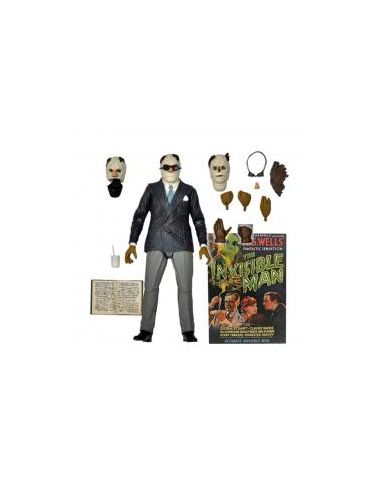 Figura neca universal monster scale action ultimate invisible man