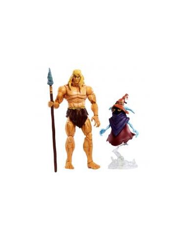 Figura mattel masters of the universe revelation he - man savage deluxe