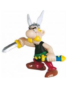 Figura plastoy asterix & obelix asterix el galo con espada pvc