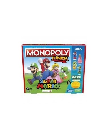 Juego de mesa monopoly jr super mario edition español