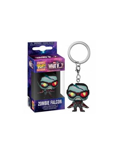 Funko pop keychain llavero marvel what if falcon zombie 57401