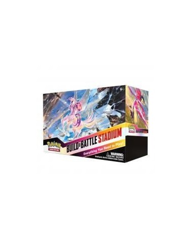 Juego de cartas pokemon tcg sword and shield astral radiance build and battle stadium box inglés