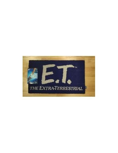 Felpudo 60x40 e.t. logo e.t. azul