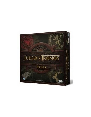 Juego de mesa asmodee juego de tronos trivia pegi 18