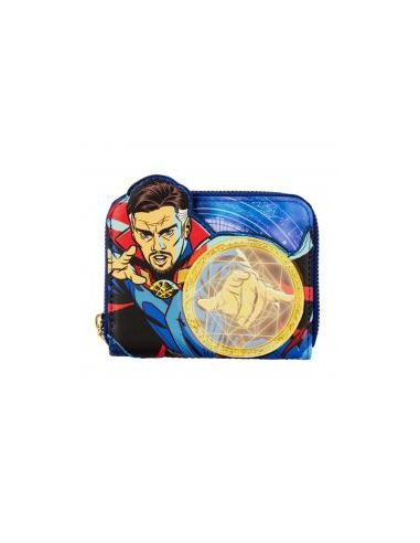 Cartera loungefly funko marvel doctor strange multiverso wallet