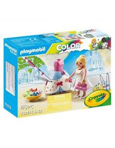 Playmobil color diseñadora de moda