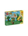 Lego animal crossing actividads al aire libre con coni