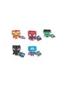 Surtido peluches mattel marvel 20 cm 16 unidades