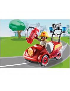 Playmobil d.o.c. mini coche de bomberos