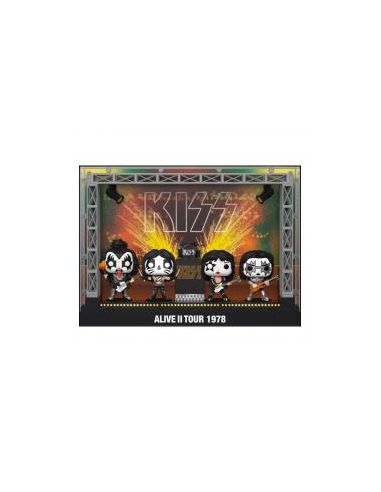 Funko pop pack 4 pops moments dlx the kiss alive ii 1978 tour 67771