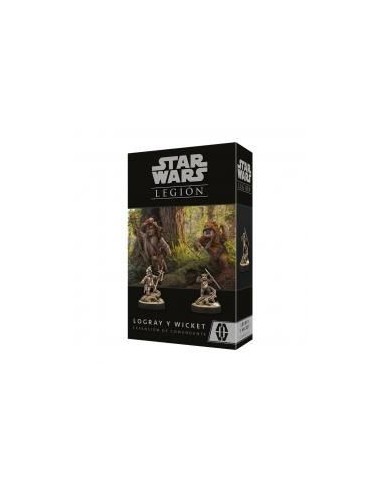 Juego de mesa star wars legion logray & wicket