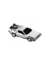 Figura replica neca regreso al futuro maquina del tiempo delorean 15 cm