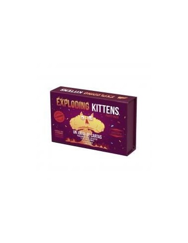 Juego de mesa asmodee exploding kittens party pack pegi 7