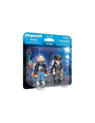 Playmobil duo pack policia y vandalo