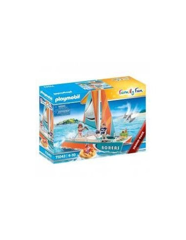 Playmobil family fun catamaran