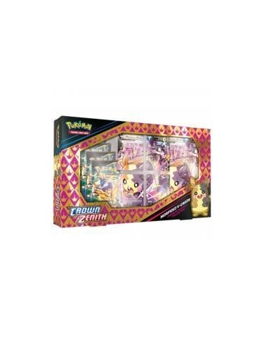 Juego de cartas pokemon tcg morpeko v - union 12.5 playmat box cenit supremo inglés