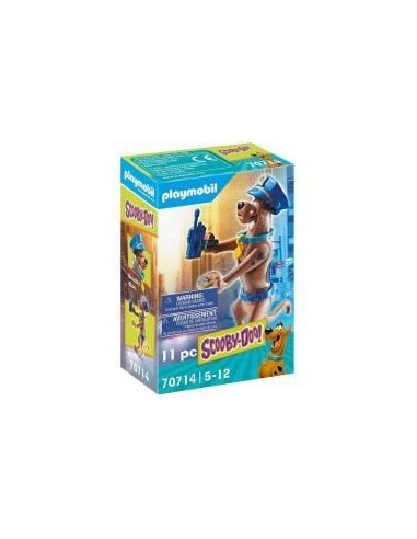 Playmobil scooby - doo! figura coleccionable policia